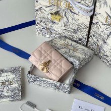DIOR S0966ONMJ マイディオール グリシン 財布 ラム革 サイズ:11x7.5x2.5cm