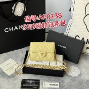 CHANEL 0238 SS19 チェーン付きカードケース カヴィア粒革 サイズ:12.5x8.5x2.5cm