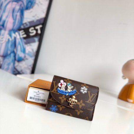 LOUIS VUITTON M15323 ロザリーゼロ財布 ヴィヴィエンヌ サイズ:11x8x2.5cm