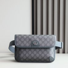 GUCCI オフィディア ウエストバッグ グレー サイズ:23.9x17x3.6cm