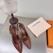 【LOUISVUITTON】新作パンプスレザーパンプスヒールシューズレディース