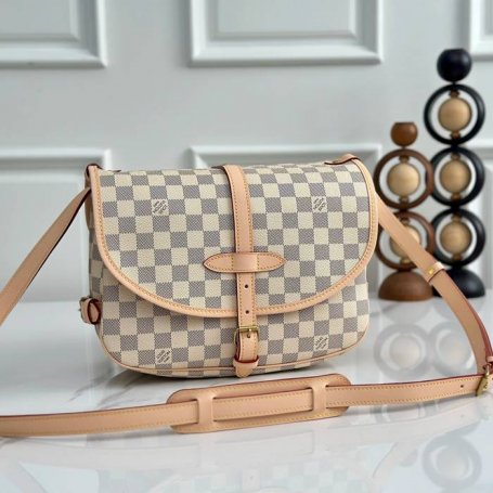 LOUIS VUITTON N48202 牛皮 モノグラム キャンバス 斜め掛けバッグ レディース斜め掛け 28x20x11cm サイズ:28x20x11cm