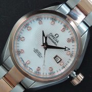 OMEGA シーマスター アクアテラ MIYOTA搭載 バケットダイヤ ホワイト