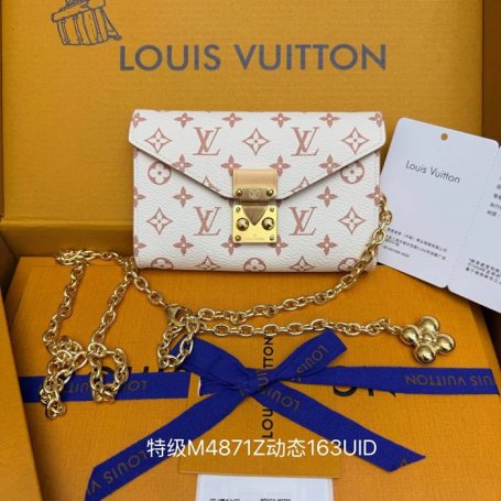 LOUIS VUITTON M4871 財布 レディース斜め掛け 13.5cm サイズ:20.5×13.5×12cm