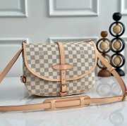 LOUIS VUITTON N48202 牛皮 モノグラム キャンバス 斜め掛けバッグ レディース斜め掛け 28x20x11cm サイズ:28x20x11cm