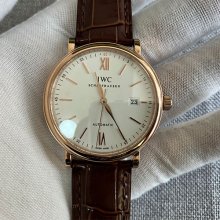 IWC ポルトフィーノ ブラウン革バンド 自動巻き ハイランク コピー
