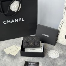 CHANEL AP0230 84401 三つ折り財布 細粒牛皮 サイズ:10.5x7.5cm