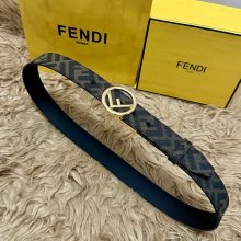 フェンディ メンズ ベルト FF 3.5cm