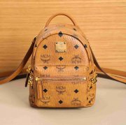MCM スターク Xミニ スタッズ リュック クラシックモノグラム コニャック MMK6SVE92CO001 サイズ:21x17.5x10cm