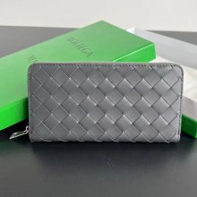 BOTTEGA VENETA BV 593217 メンズ編み財布 三色牛皮編み 19x10cm サイズ:19x10cm