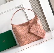 GOYARD 5502 レザー ショルダーバッグ、流浪バッグ、ハンドバッグ レザー、小 サイズ:42x27x15cm