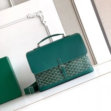 GOYARD シタディン 小メッセンジャー 緑 サイズ:38x33cm