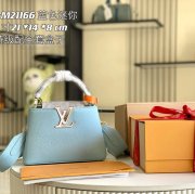 LOUIS VUITTON M21165 スネークレザー 斜め掛けバッグ 斜め掛け手提げフラップ 21x14cm サイズ:21x14cm