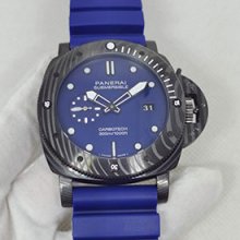 PANERAI PAM01232 サブマーシブル クアランタクアトロ カーボテック ブルー