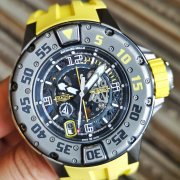 RICHARD MILLE RM028 自動巻き スケルトン文字盤 デイト表示 クロノメーター