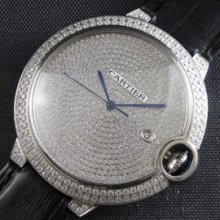 CARTIER バロンブルー 全面ダイヤモンド インデックスなし 満足度最高