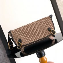 DIOR 1DBME210YUS プリントフラップメッセンジャー ジェット サイズ:48x25x19cm