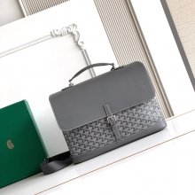 GOYARD シタディン 小メッセンジャー グレー サイズ:38x33cm