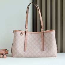 GUCCI 815214 ピンク トートバッグ、斜め掛けバッグ オフィディア、GG、クラシック 31x18x11cm サイズ:31x18x11cm