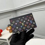 LOUIS VUITTON M13403 カードケース 村上隆コラボ ブラックマルチ サイズ:11x7x0.5cm