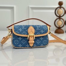 LOUIS VUITTON M27700 牛皮 配色 デニム 斜め掛けバッグ 斜め掛け 19x10.5cm サイズ:19x10.5cm
