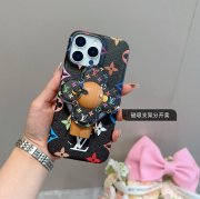 ルイ ヴィトン スタイル スマホケース 村上隆