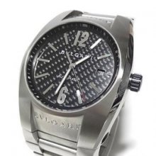 BVLGARI EG40BSSD/N エルゴン MIYOTA 9015搭載 ブラック文字盤 自動巻き