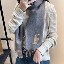 バーバリー 息をのむ美しさ、まとっても巻いても美しい。デザイン性抜群 30x180cm