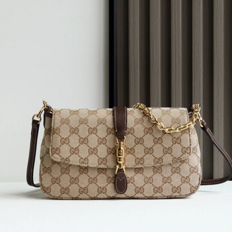 GUCCI 866720 ベージュ 斜め掛けバッグ GG 26x14cm サイズ:26x14cm