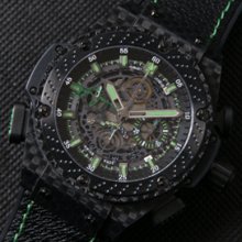 HUBLOT キングパワー アイルトンセナ 28800振動 自動巻き
