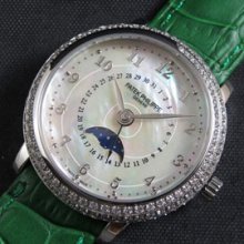 PATEK PHILIPPE ホワイトダイヤル 全面ダイヤモンドベゼル 世界限定品