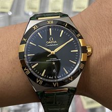 OMEGA 131.23.41.21.10.001 コンステレーション 41mm グリーン 2024最新