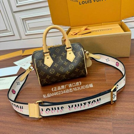 LOUIS VUITTON M46234 ボックスレザー 斜め掛けバッグ レディース斜め掛け 20.5x13.5x12cm サイズ:20.5x13.5x12cm