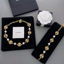シャネル スタイル ネックレス ブレスレット