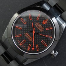 ROLEX ミルガウス 赤インデックス 好評人気