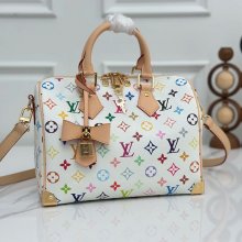 LOUIS VUITTON M13085 牛皮 モノグラム 斜め掛けバッグ レディース斜め掛け 25x19x15cm サイズ:25x19x15cm