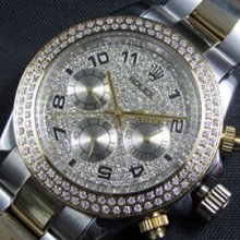 ROLEX デイトナ 全面ダイヤ 評価トップコピー