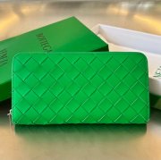 BOTTEGA VENETA BV 593217 メンズ編み財布 クラシック編み牛皮 19x10cm サイズ:19x10cm