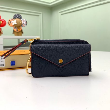 LOUIS VUITTON M69420 レクトヴェルソ カードケース モノグラムアンプラント ブルー サイズ:13x9.5x2.5cm