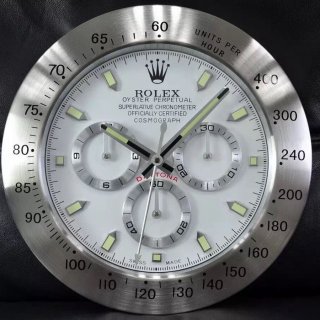 ☆ROLEX ロレックス 壁掛け時計 展示用掛け時計で安価な電波掛時計 インテリア＆キッチン のお洒落な掛け時計 上品☆GZ010