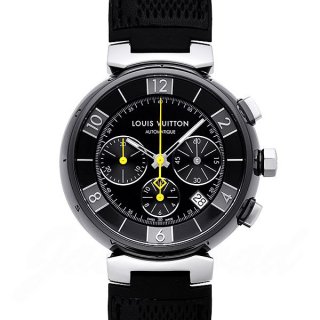 LOUIS VUITTON ルイ・ヴィトン時計 タンブール インブラック クロノグラフ【Q112J0】 Tambour In 腕時計 N級品は業界で最高な品質！