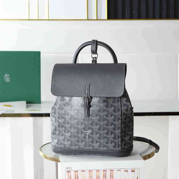 Goyard ゴヤール アリン ミニリュック クラシックモノグラム ブラック 020194 サイズ:20x19cm