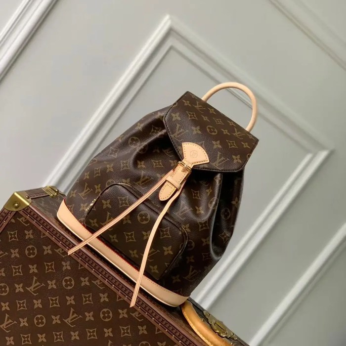 Louis Vuitton モンソリー ミニリュック モノグラム ブラウン M11198 サイズ:30x28x18cm