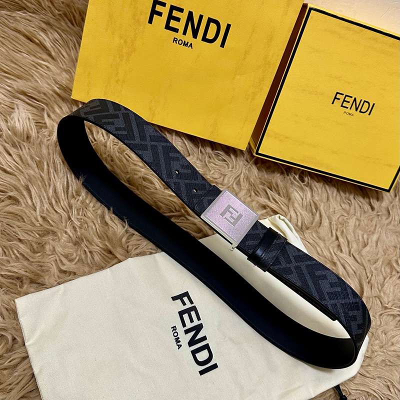 フェンディ メンズ ベルト 両面用 4.0cm