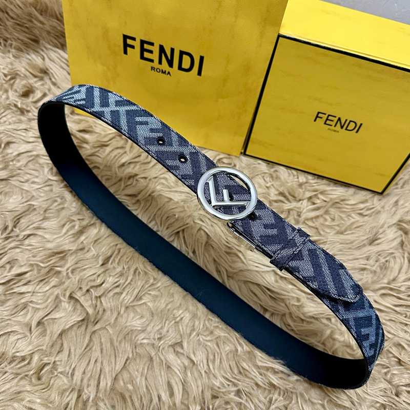 フェンディ メンズ ベルト FF 3.5cm