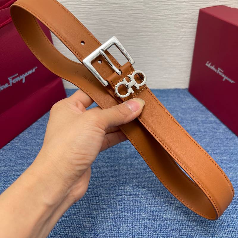 フェラガモ レディース ベルト ピンバックル 3.0cm