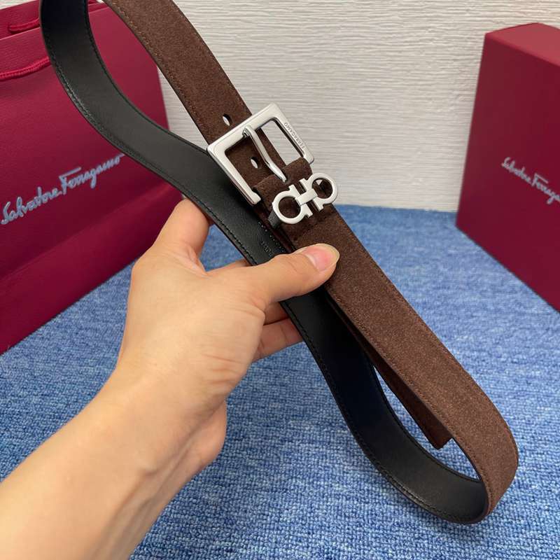 フェラガモ レディース ベルト ピンバックル 3.0cm