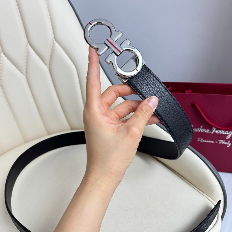 フェラガモ メンズ ベルト 両面用 3.5cm