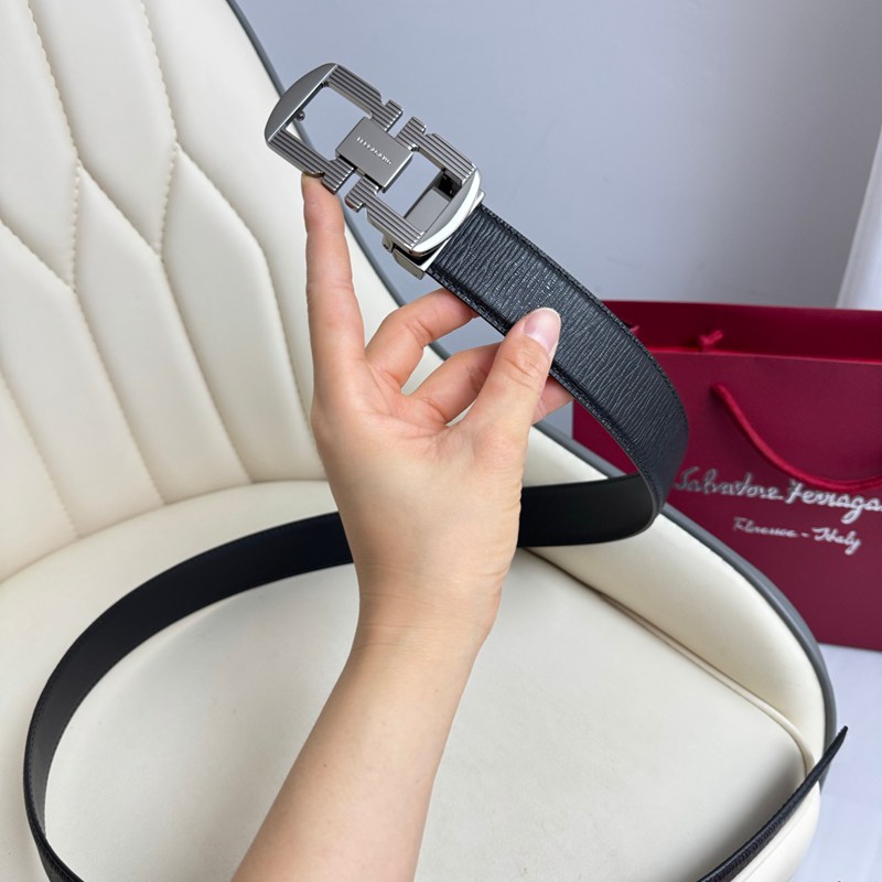 フェラガモ メンズ ベルト 両面用 3.5cm