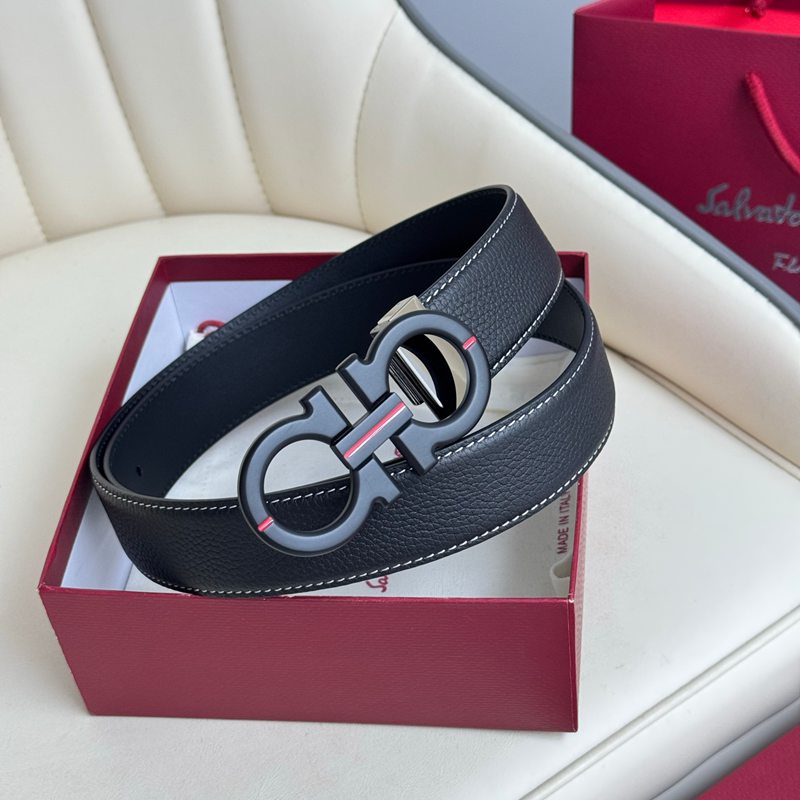 フェラガモ メンズ ベルト 両面用 3.5cm